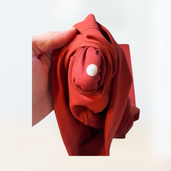 Lululemon Wunder Train High-waisted Tight 25" Cayenne Leggings Women's Size 4 - Picture 5 of 8